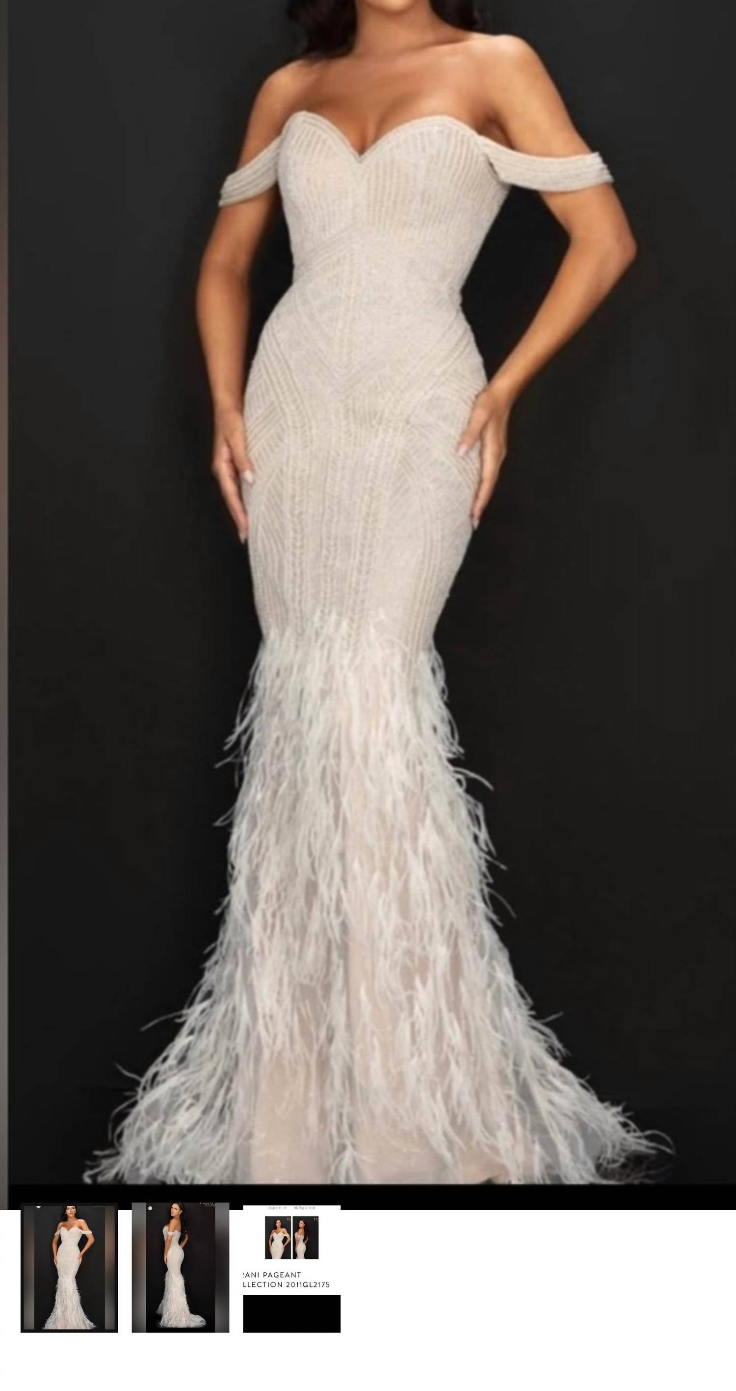 Terani Couture - pearl goen