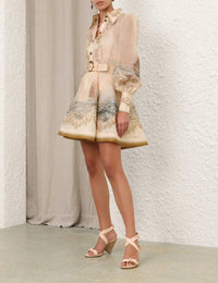 Zimmermann - Rebellion Marine Mini Dress