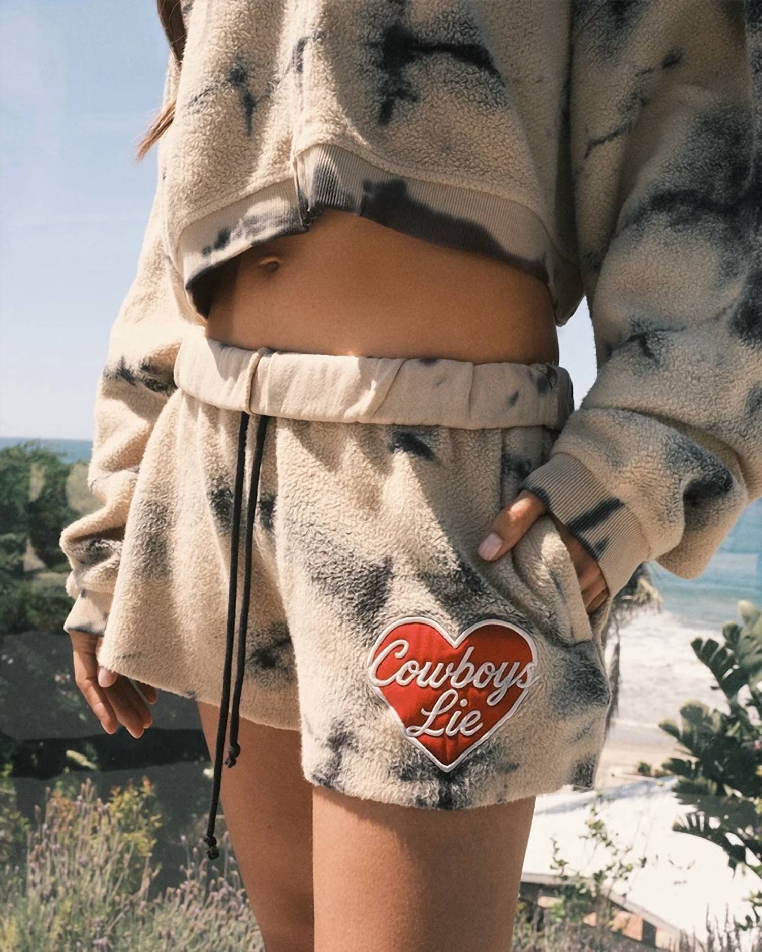 Boys Lie - Brushed Fleece Basic Shorts