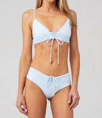 Frankies Bikinis - Cora Ruffle Bikini Top