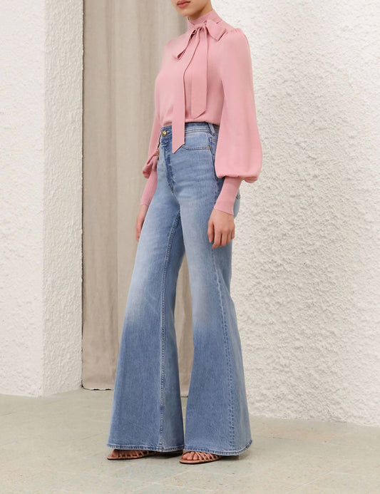 Zimmermann - Flare Wide Leg Jeans