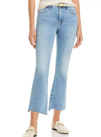 Frame - Le Crop Mini Boot Step Fray Jeans