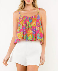 Thml - Printed Boxy Tank Top