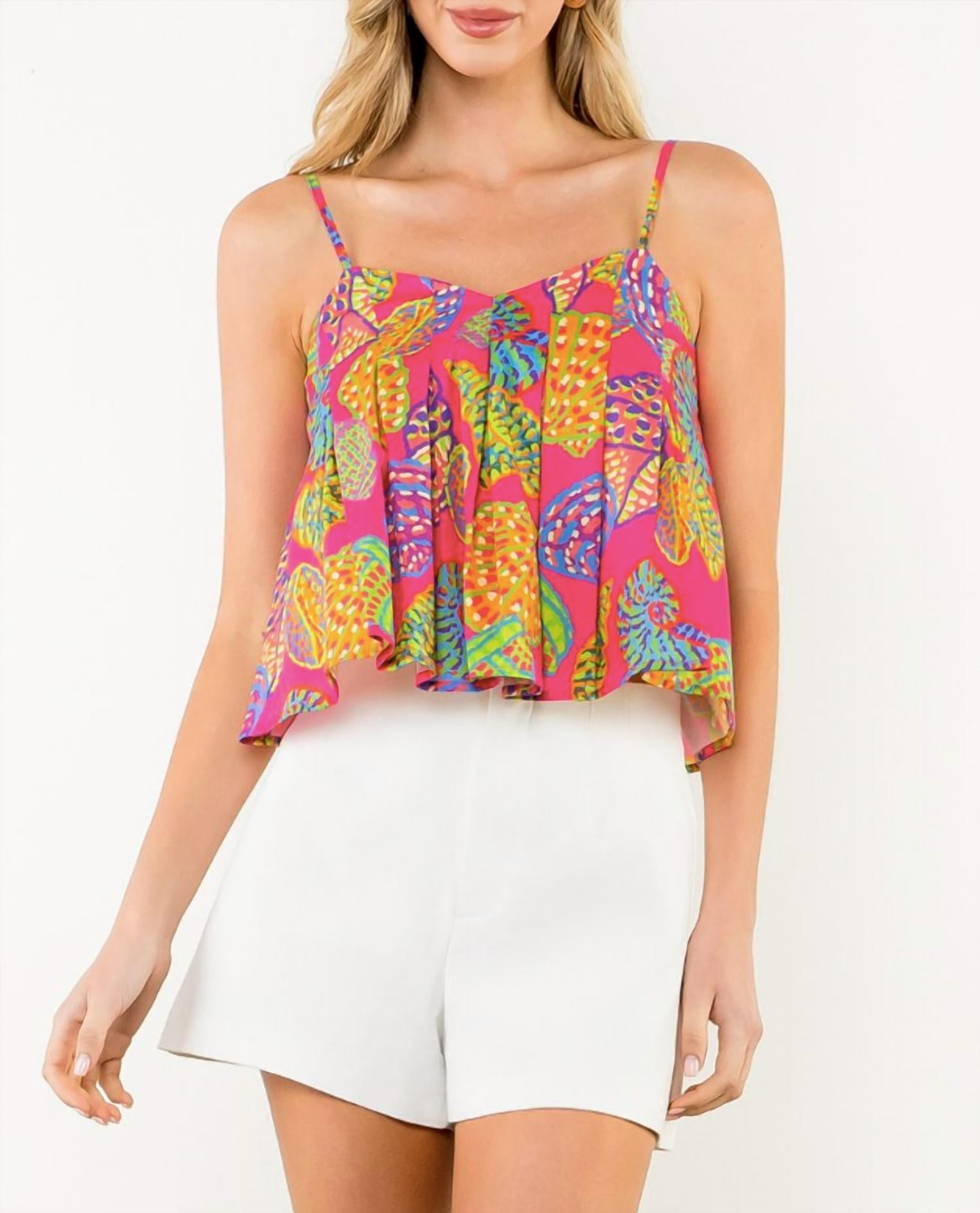 Thml - Printed Boxy Tank Top