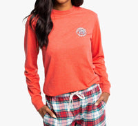 A Southern Lifestyle Co. - Long Sleeve Plaid Skipjack Tee