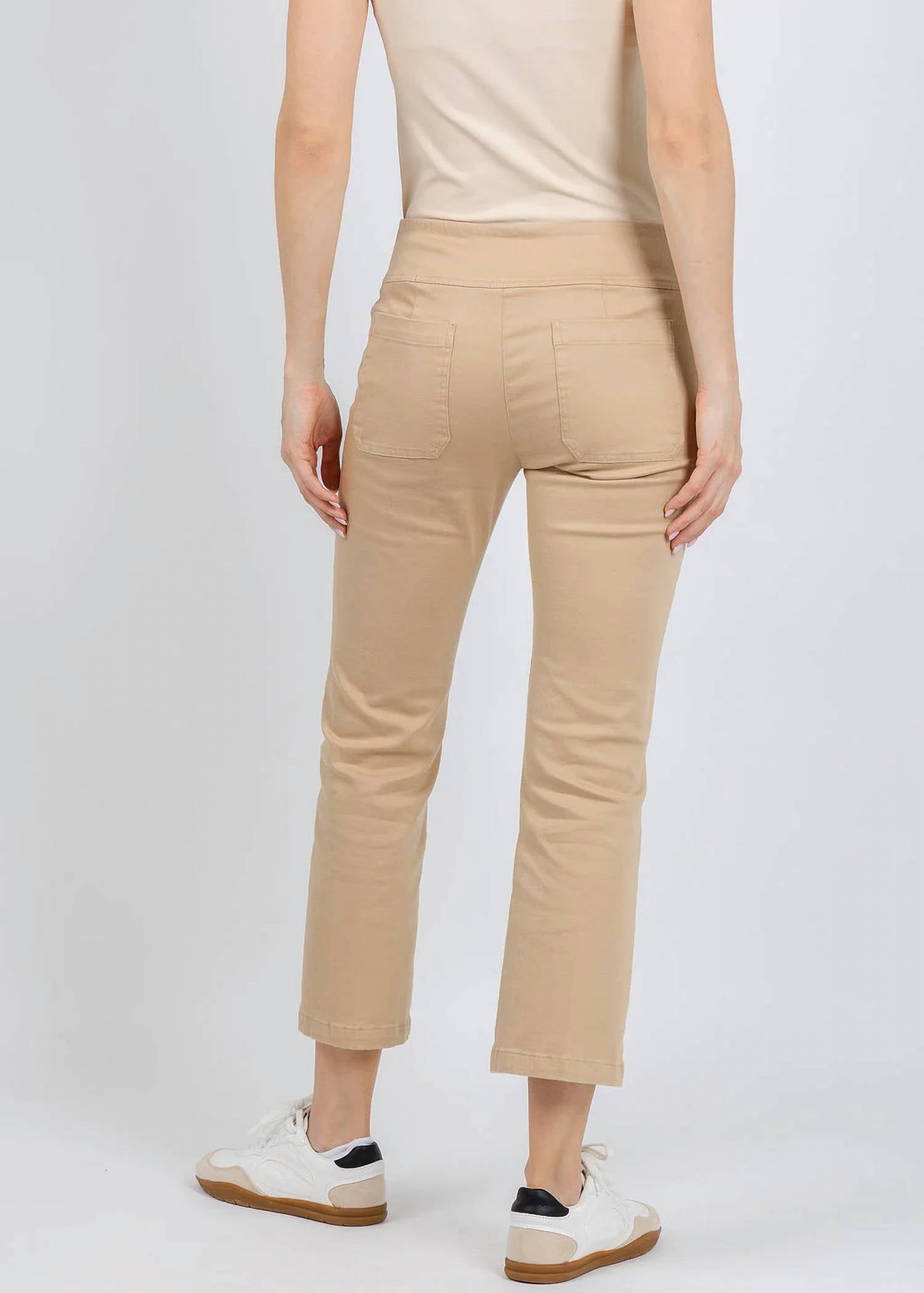 Elliott Lauren - Modern Twill Pull-on Pants With Pocket