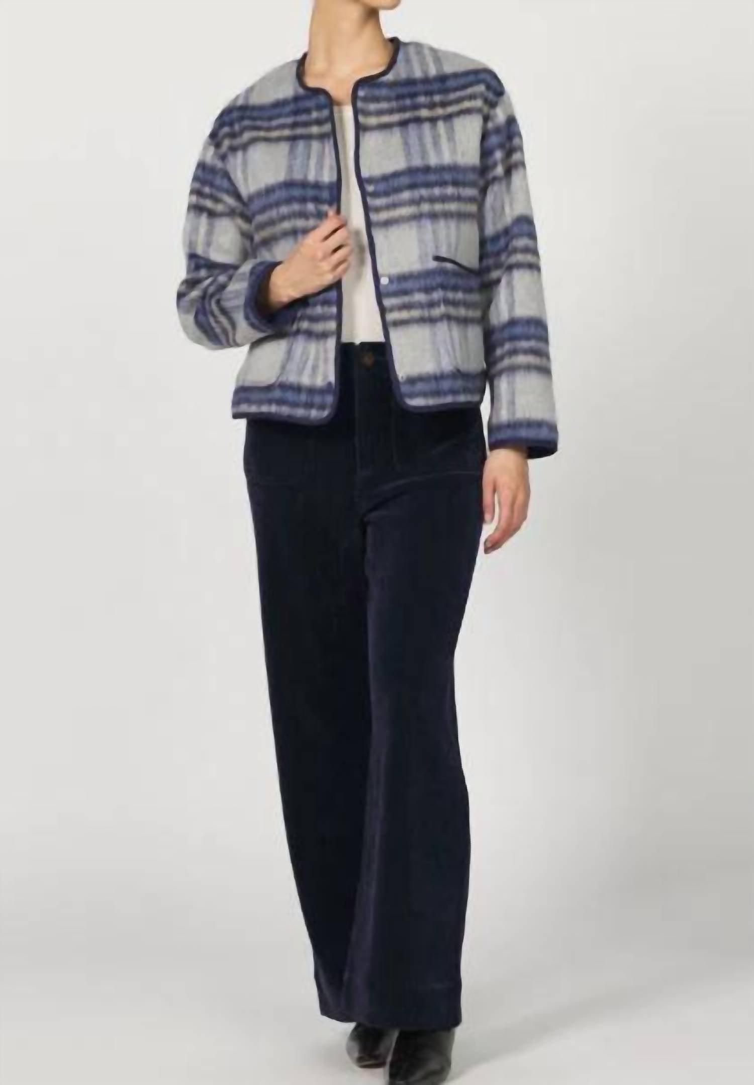 Dear John Denim - Jordyn Wool Plaid Jacket