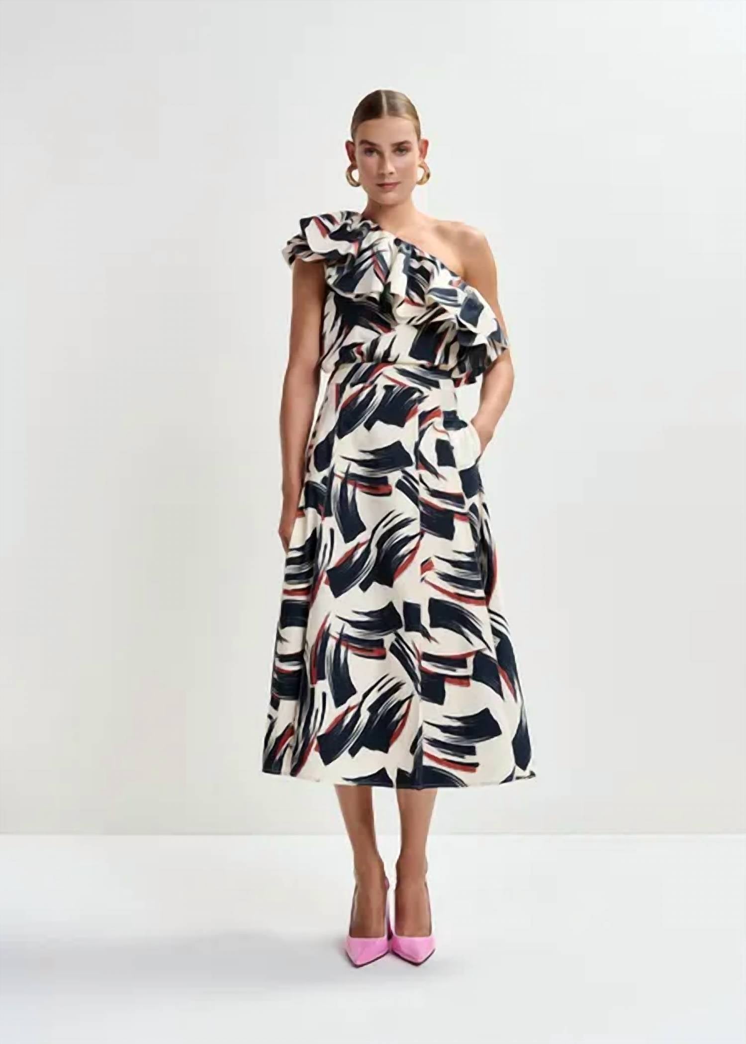 Essentiel Antwerp - Jillian Asymmetric Ruffle Top