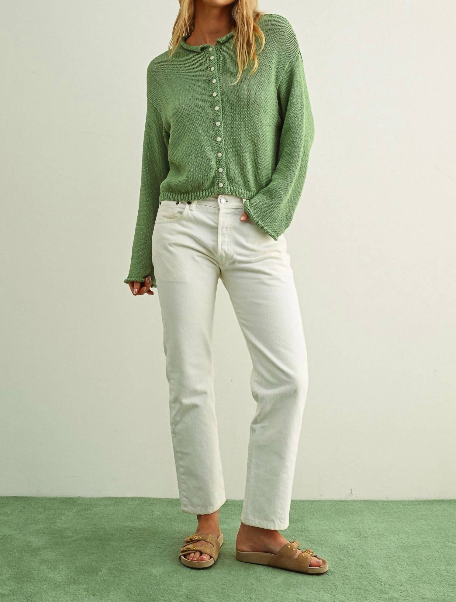Miou Muse - Sunny Knit Cardigan