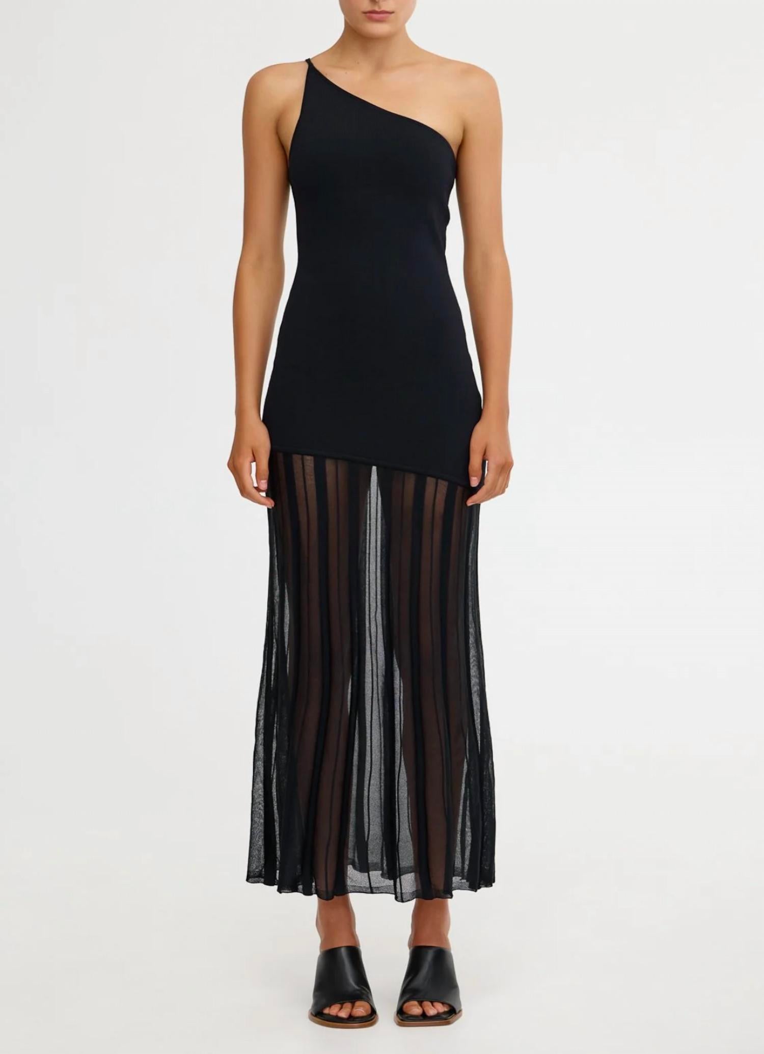 SIGNIFICANT OTHER Arla Maxi Dress in black - women's dress - alternate view