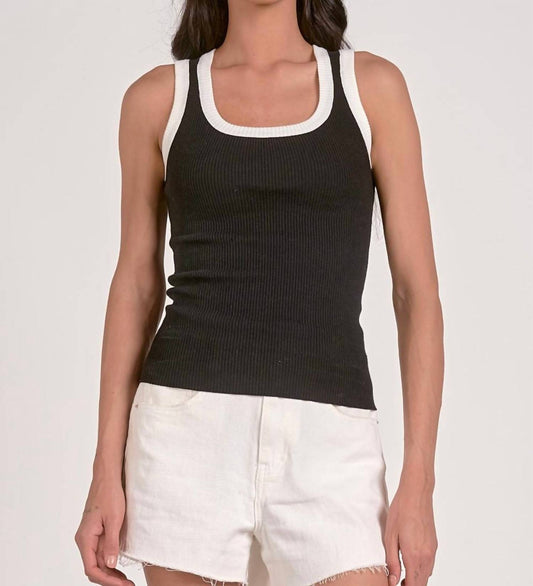 Elan - Erin Scoopneck Tank Top