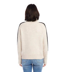 Karen Kane - Maxine Turtleneck Racing Stripe Sweater