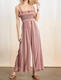 Ces Femme - Layla Smocked Jumpsuit