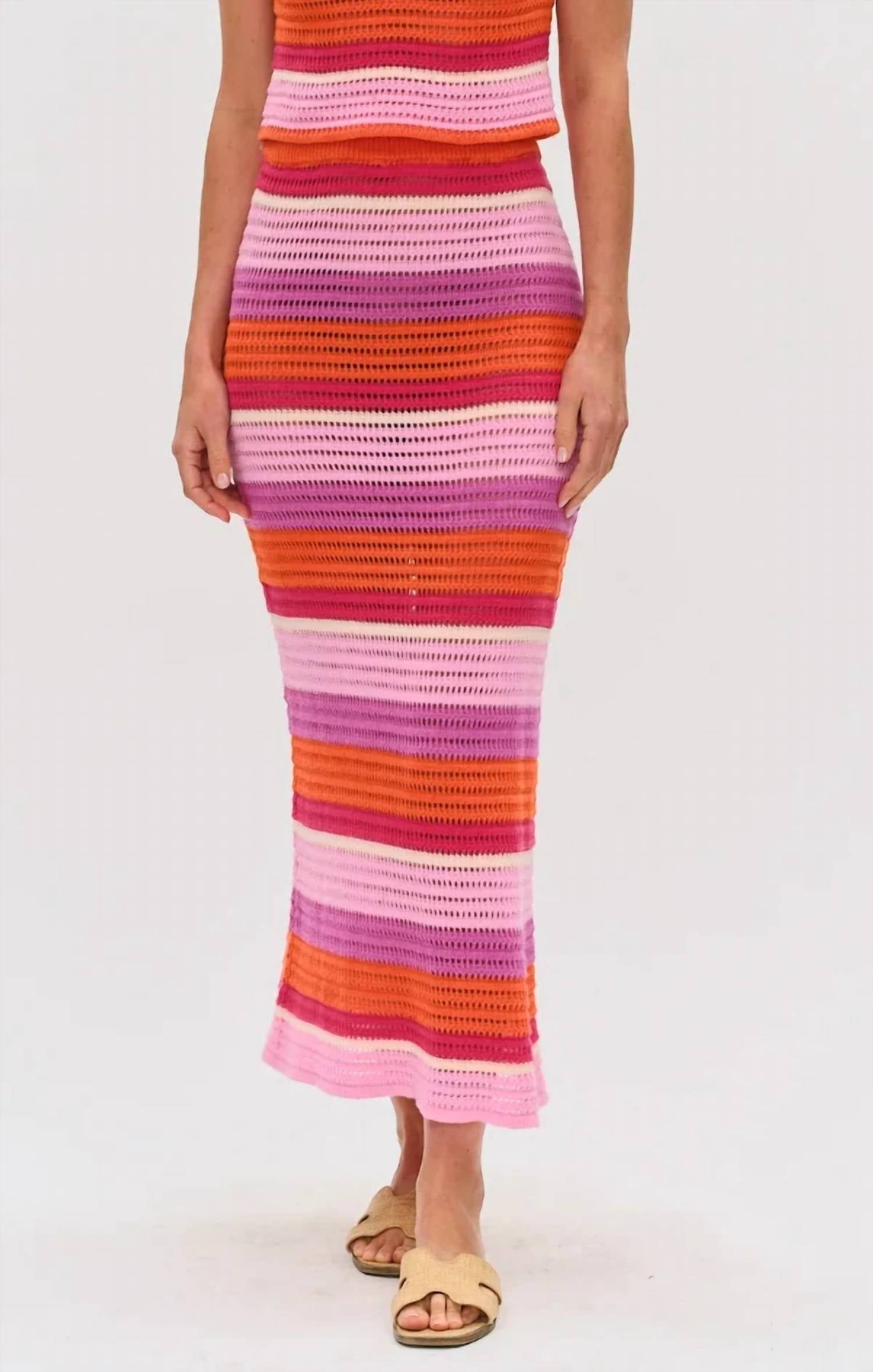 Six/Fifty - Sienna Crochet Skirt