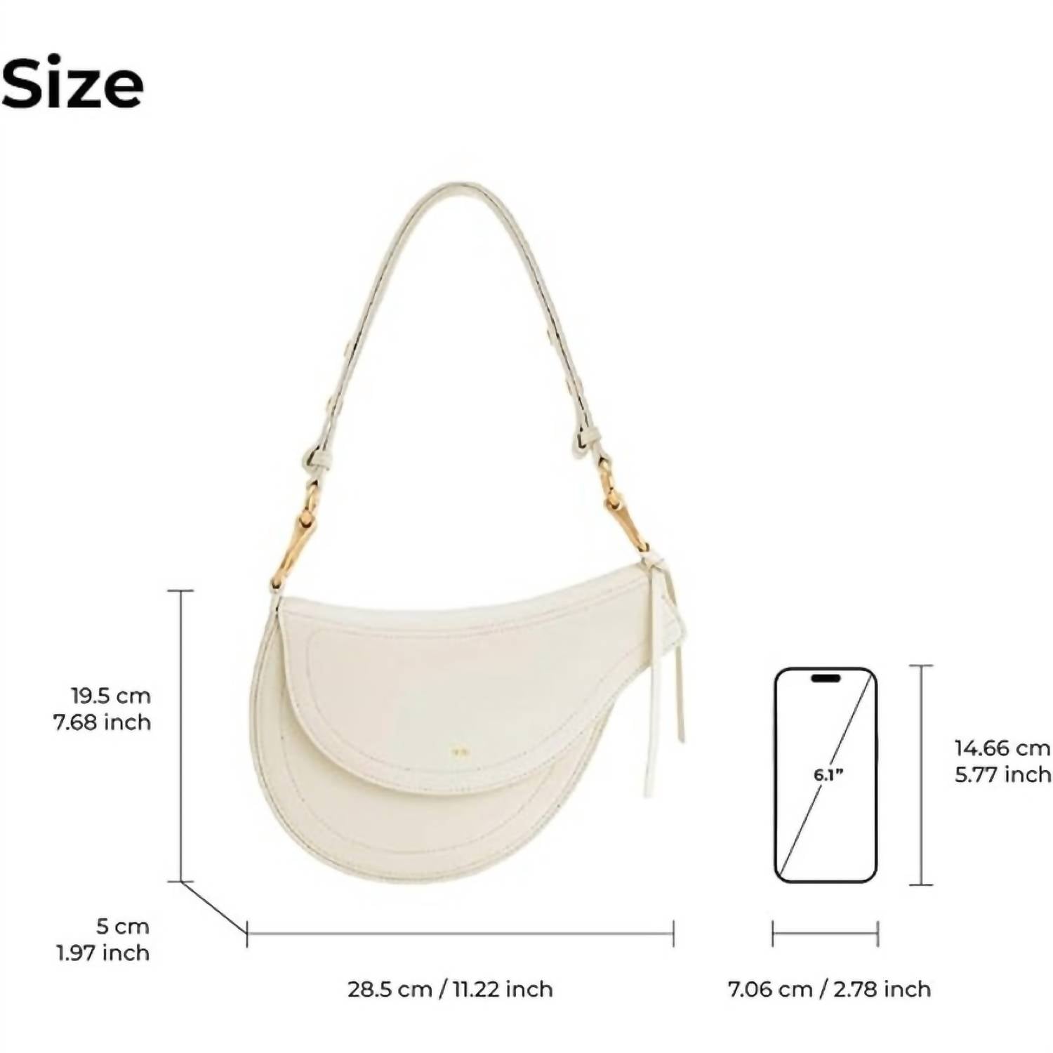 Jw Pei - Leather Ashlie Asymmetrical Shoulder Bag