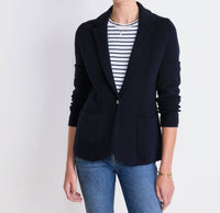 vineyard vines Sweater Knit Blazer in nautical navy - women's jacket