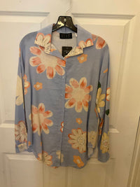Eternelle - Women's Button Down Floral Shirt