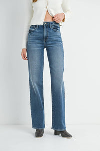 Just Black Denim - Longer Length Straight Jeans