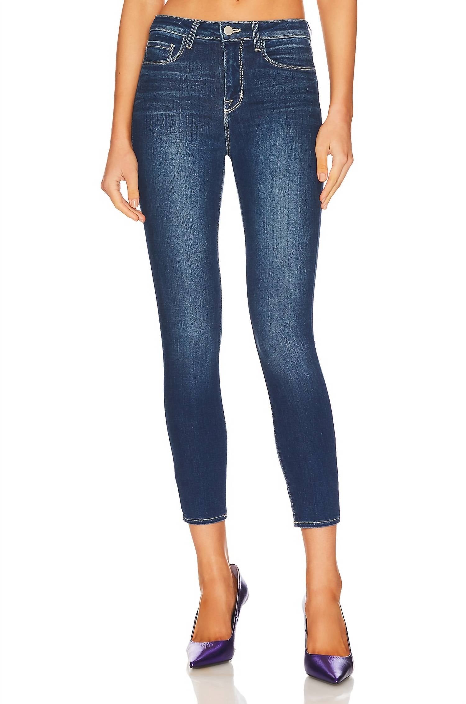 L'Agence - Margot High Rise Skinny Jeans