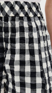 Free People - Get Free Seersucker Pull On Shorts