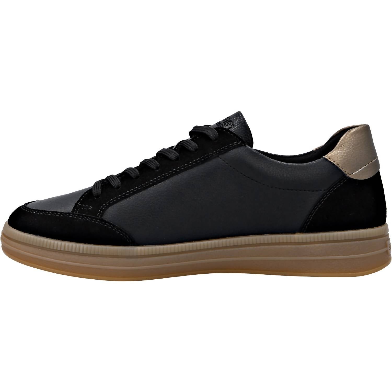 Remonte Women's Demi 04 Shoe in black combo - women's sneaker - alternate view