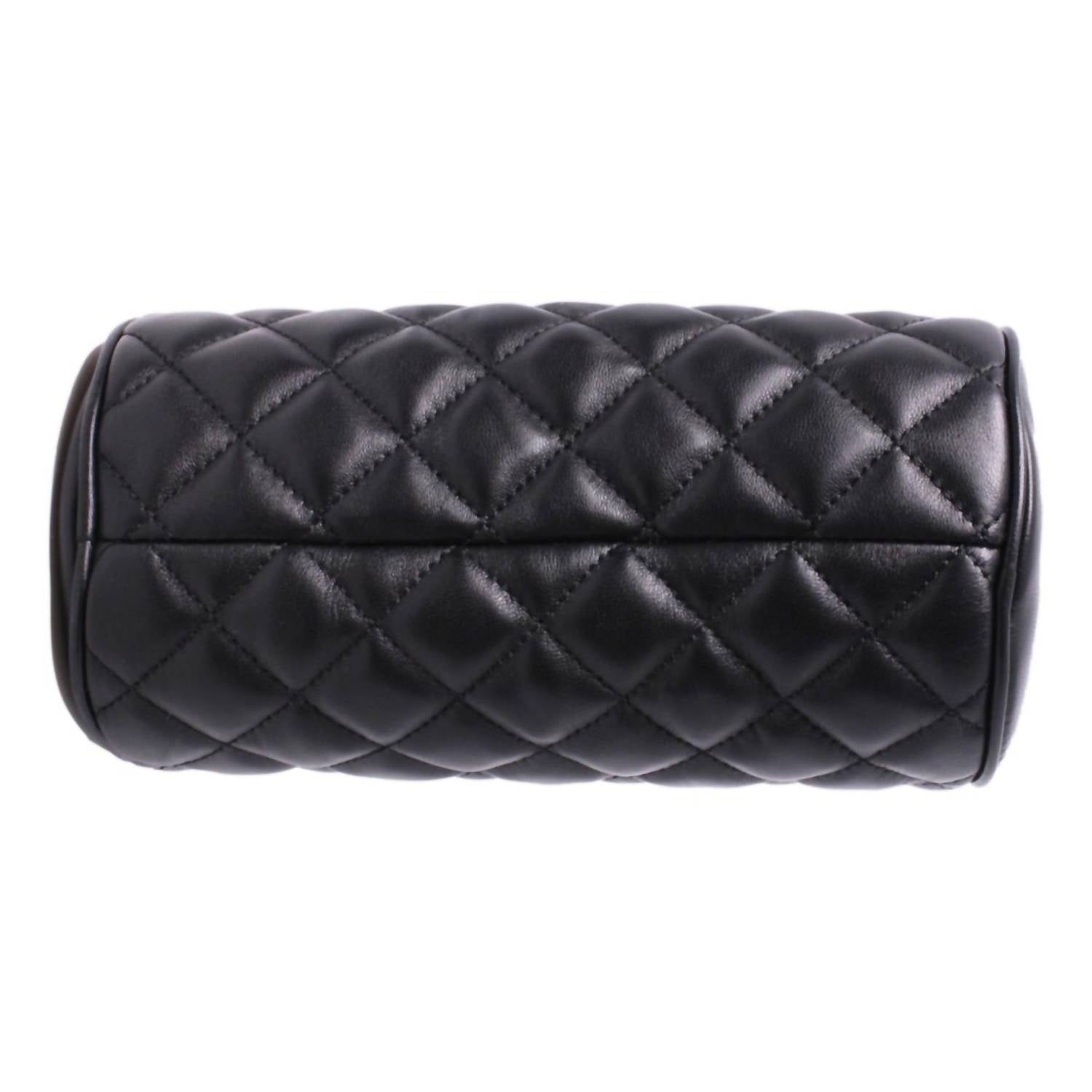 Versace - Women's Leather Medusa Quilted Cosmetic Pouch Bag