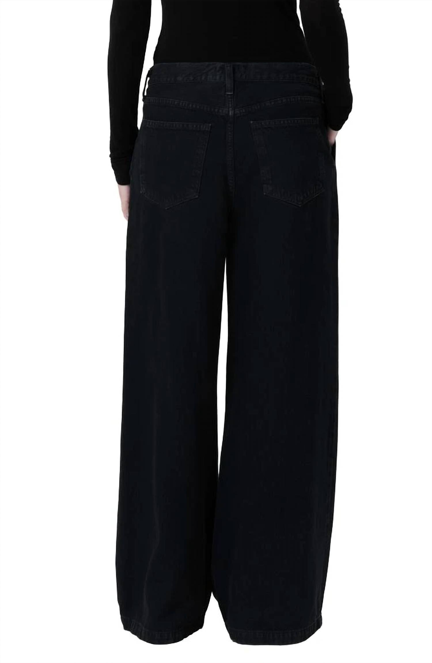 Agolde - Ellis Pleated Wide Leg Trouser Jeans