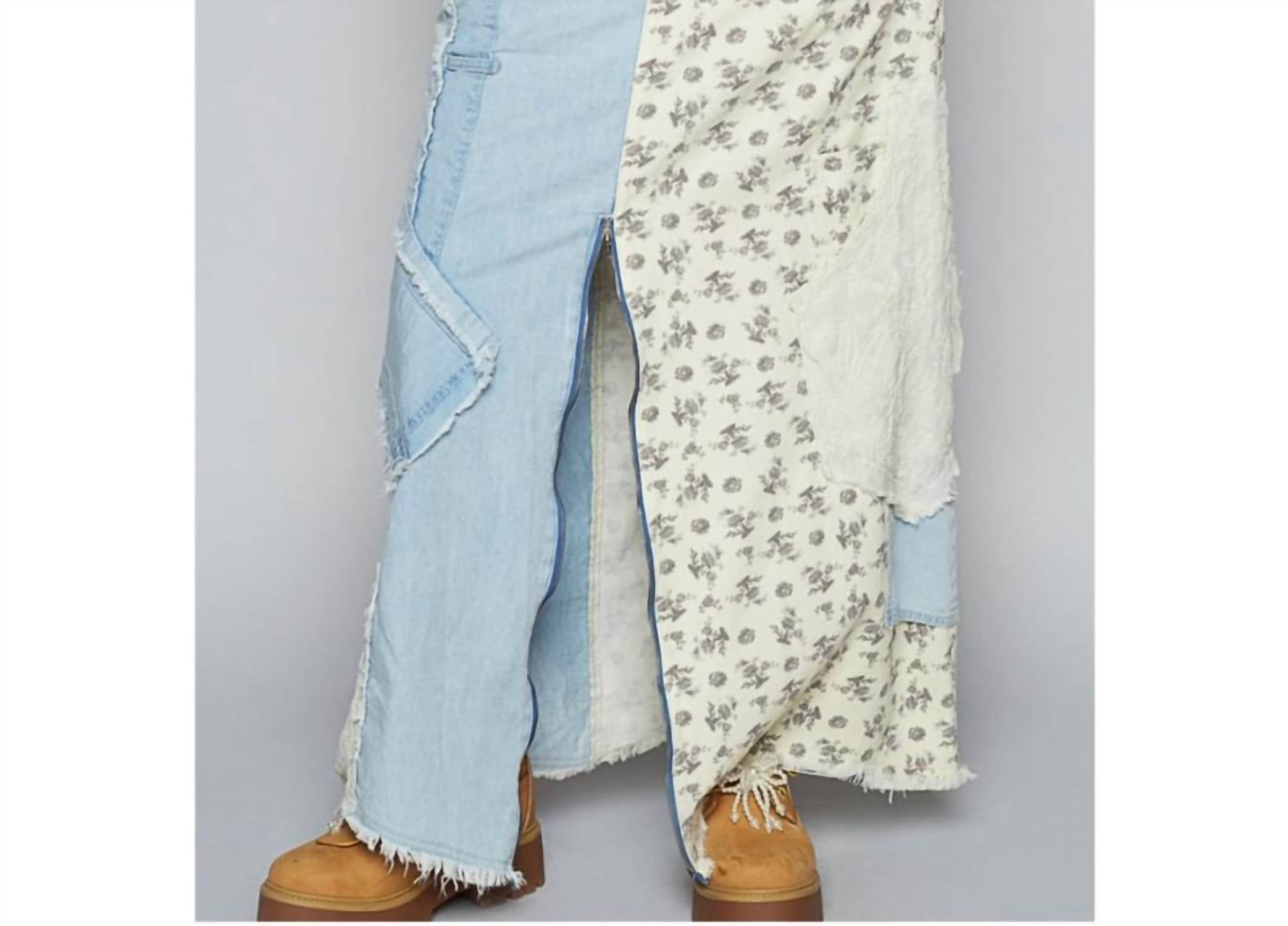 Pol - Floral Maxi Skirt