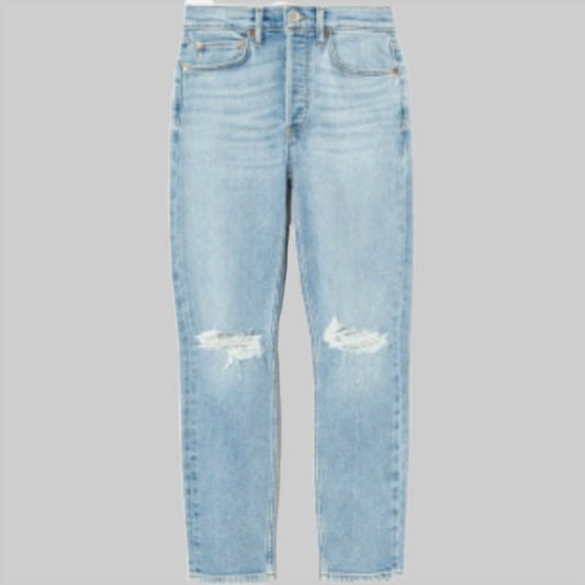 Re/Done - Women's 90s High Rise Ankle Crop Jeans