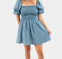 Do+Be - Don’t Be A Square Smocked Dress