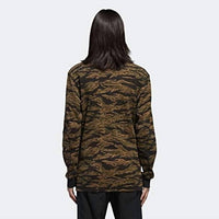 adidas Thermal Long Sleeve Tee in camo - men's long sleeve top - detail view
