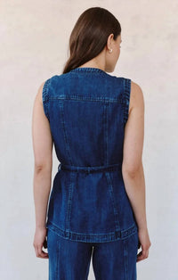 Bella Dahl - Seamed Belted Vest