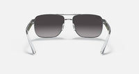 Ray Ban - Square Polarized Sunglasses Rb3530 - 002 - 9a