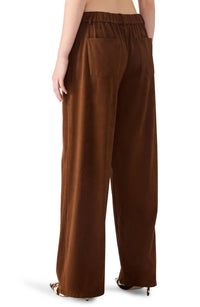 Steve Madden - Alysia Faux Suede Drawstring Pants