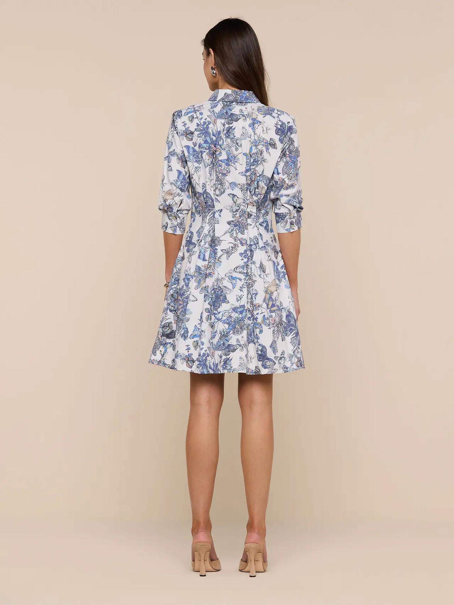 L'Agence - Jouni Pinktuck Short Dress