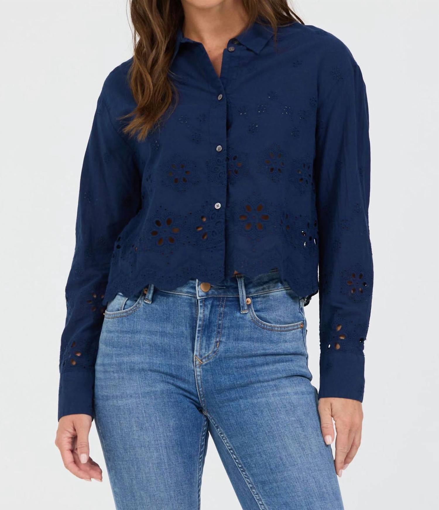 Dear John Denim - Miranda Cropped Button Down Shirt