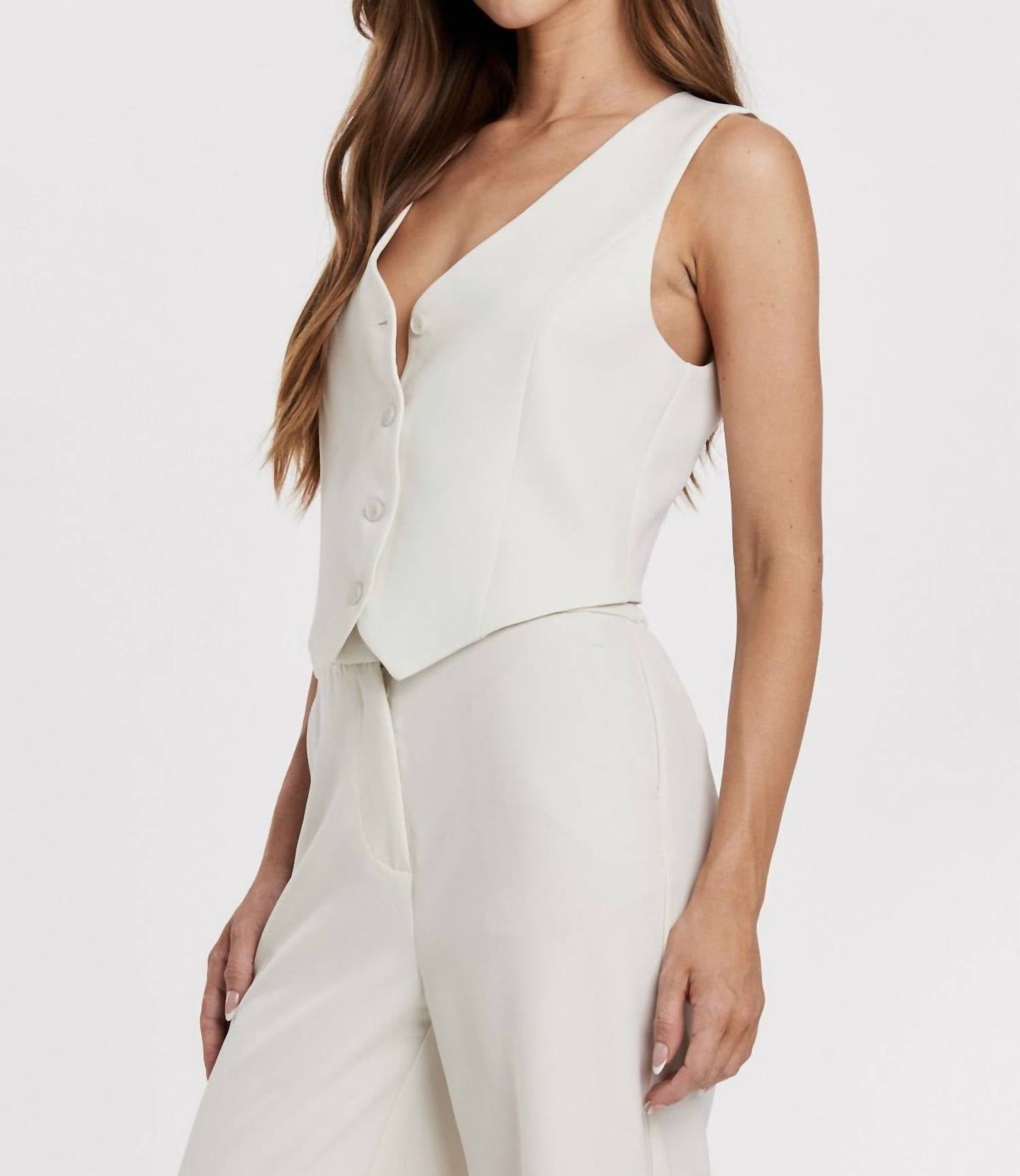 Another Love - Cecilia Button Up Vest
