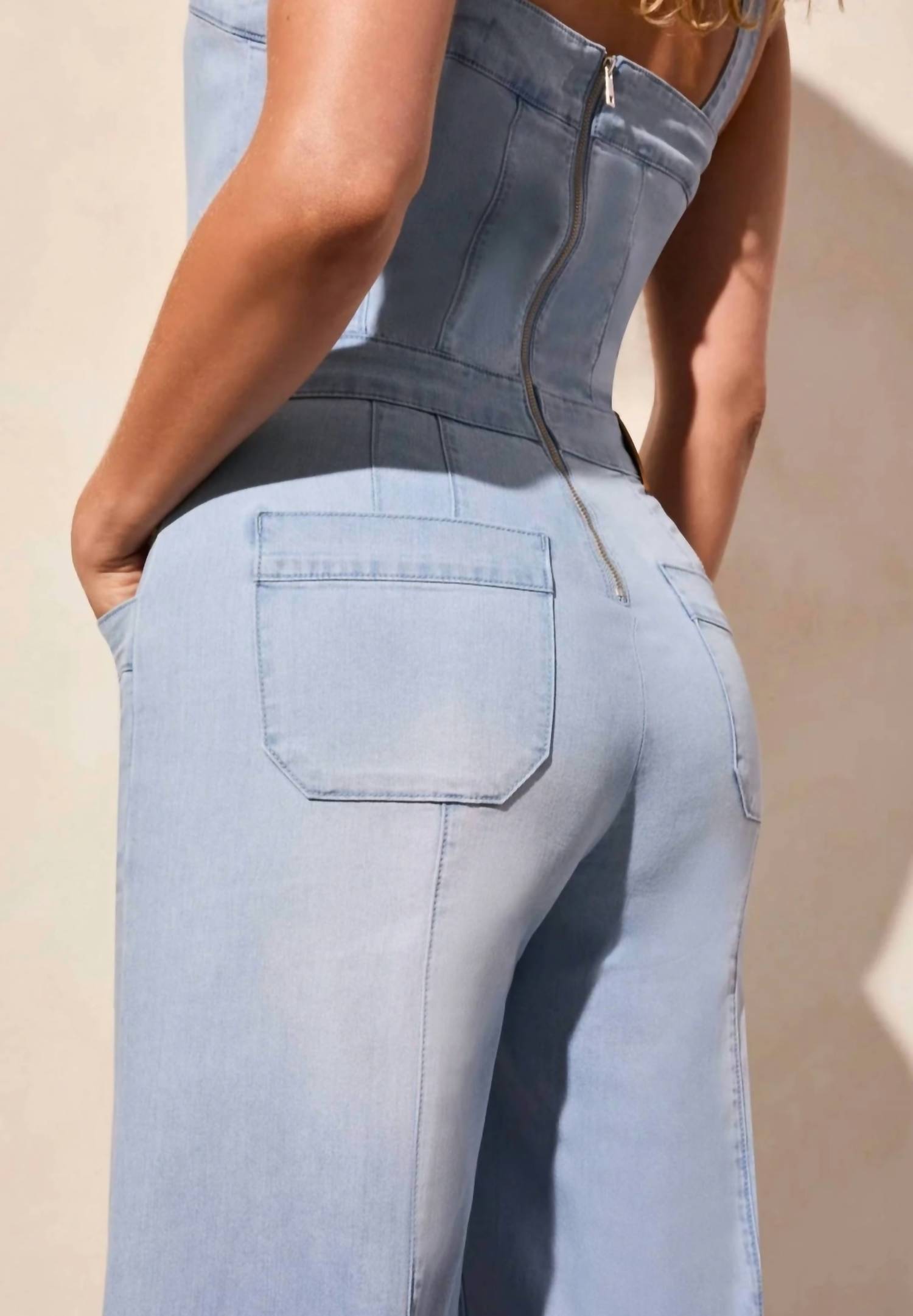 Tribal - Denim Jumpsuit