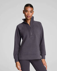 Spanx - Airessentials Brushed Half Zip Tunic