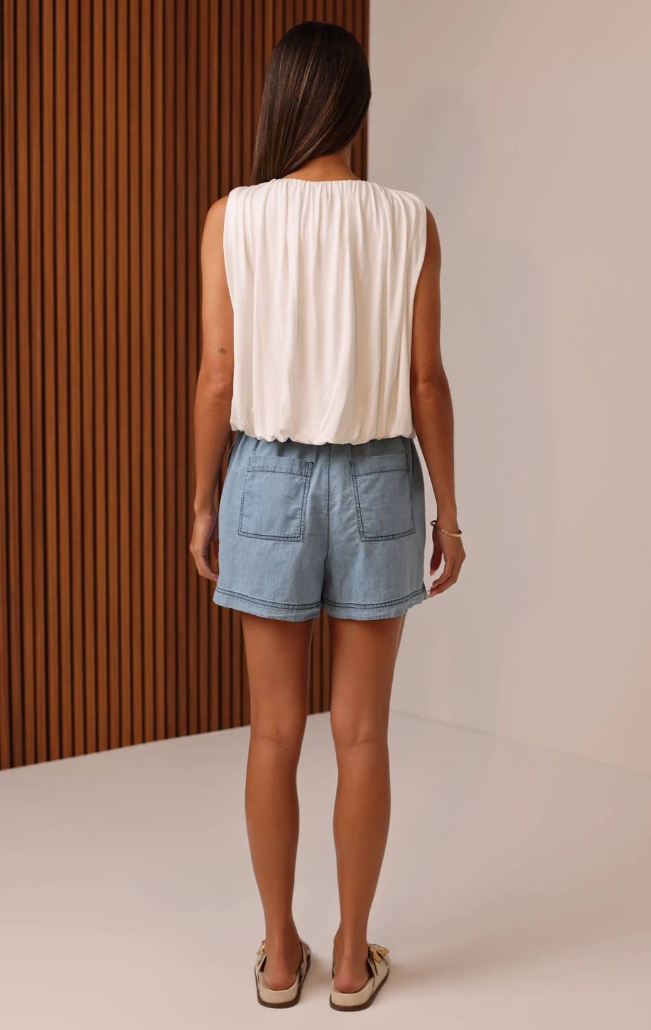 Shore - Maya Bubble Top