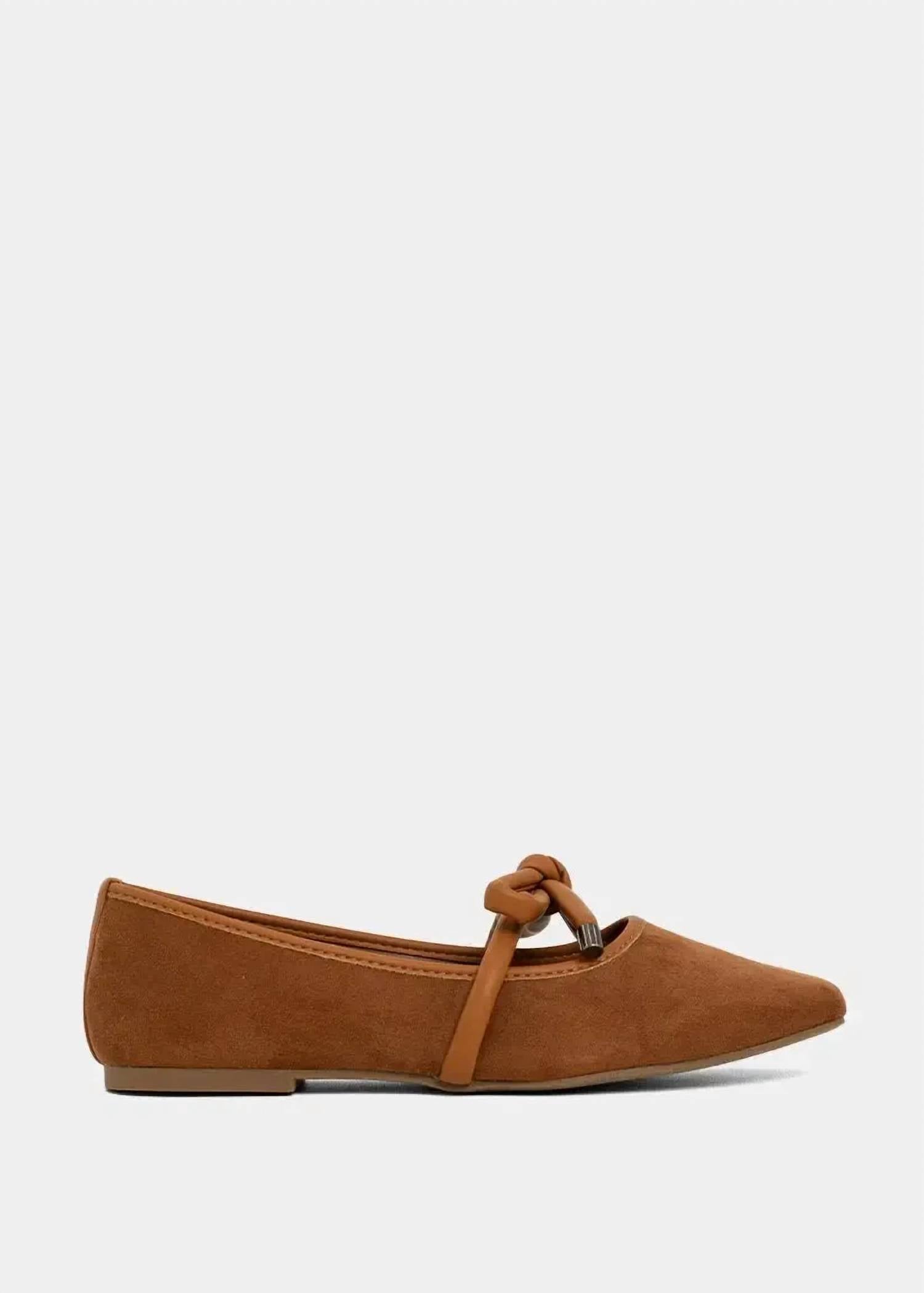 Shu Shop - Women's Adriana Knotted Strap Flat