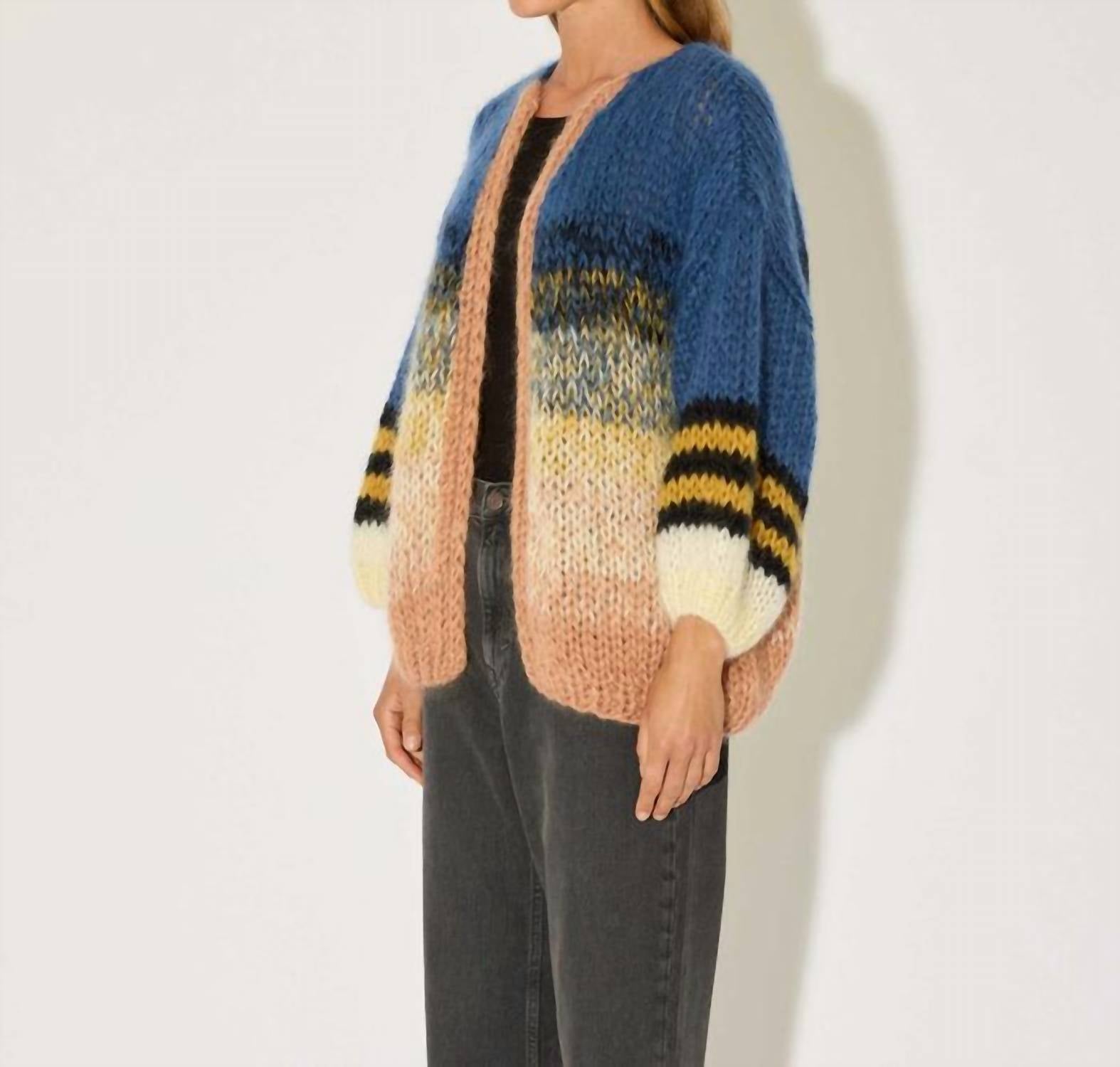 Maiami - Mohair Gradient Big Cardigan