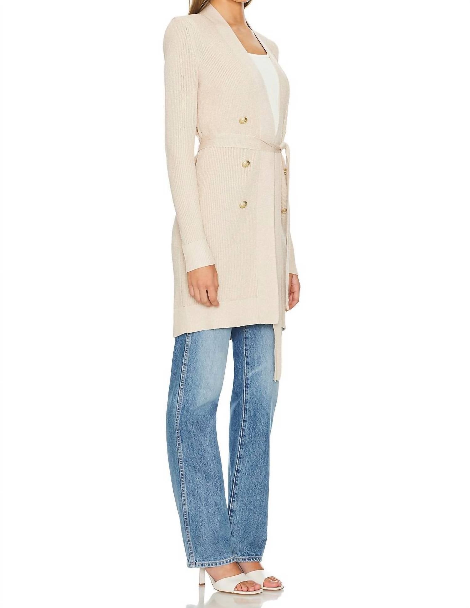 L'Agence - Noe Double Breasted Cardi