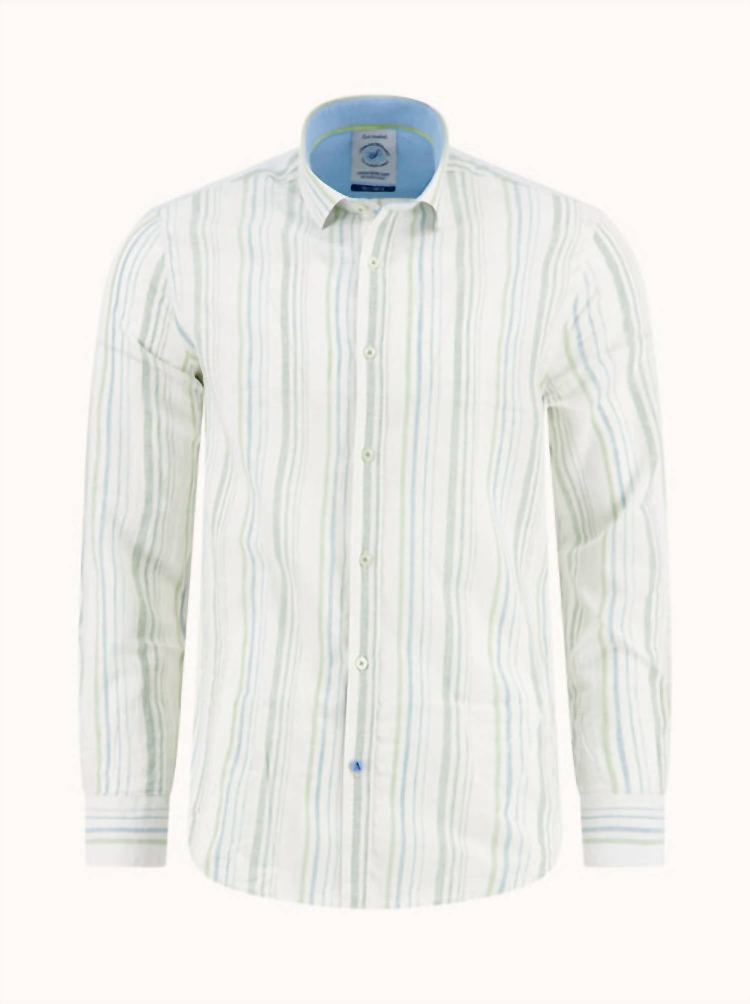 A Fish Named Fred - Men's Double Stripe Shirt