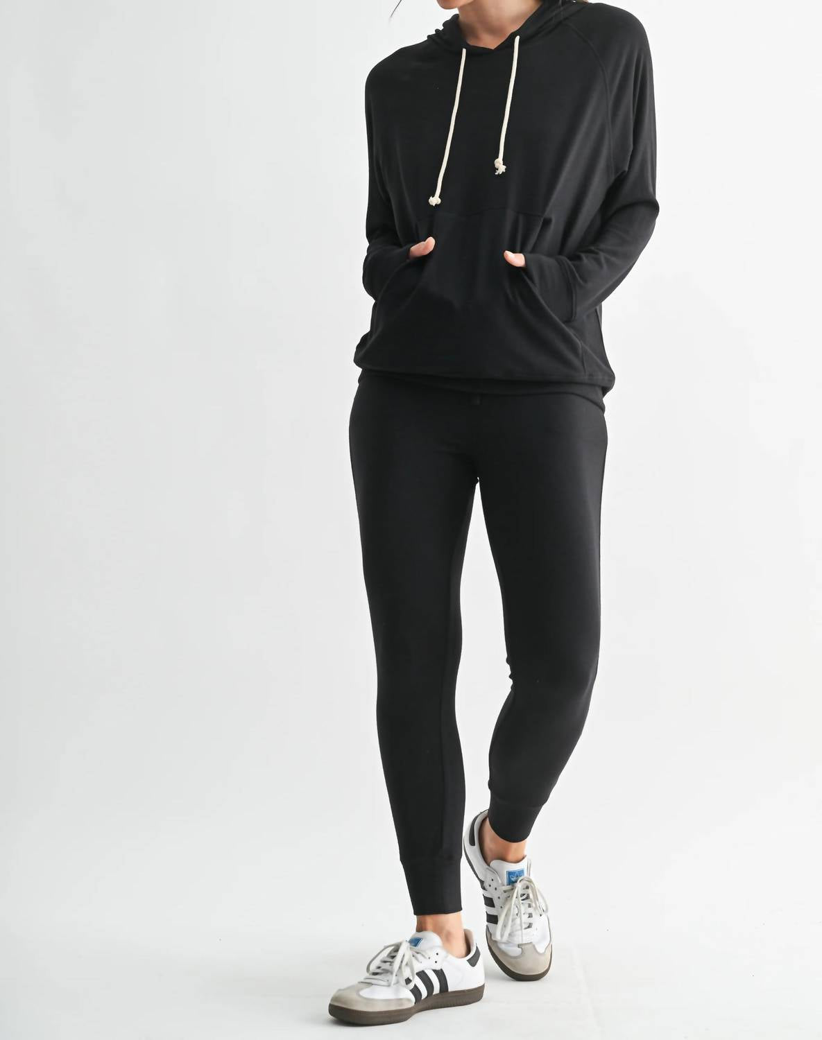 Mono B - Lightweight Brushed Hacci Hoodie