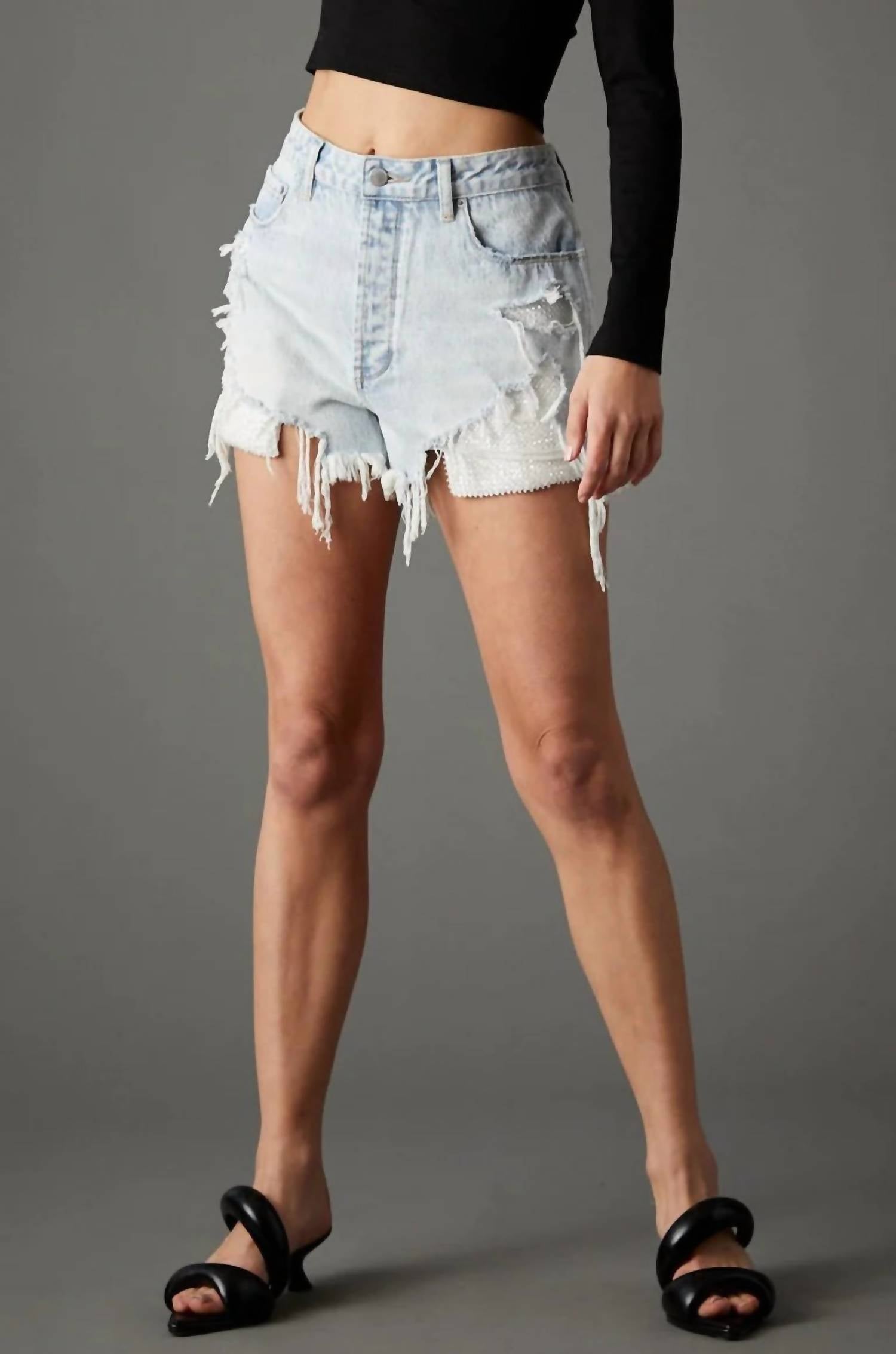 Blue Revival - Women's Pearl Girl Denim Short