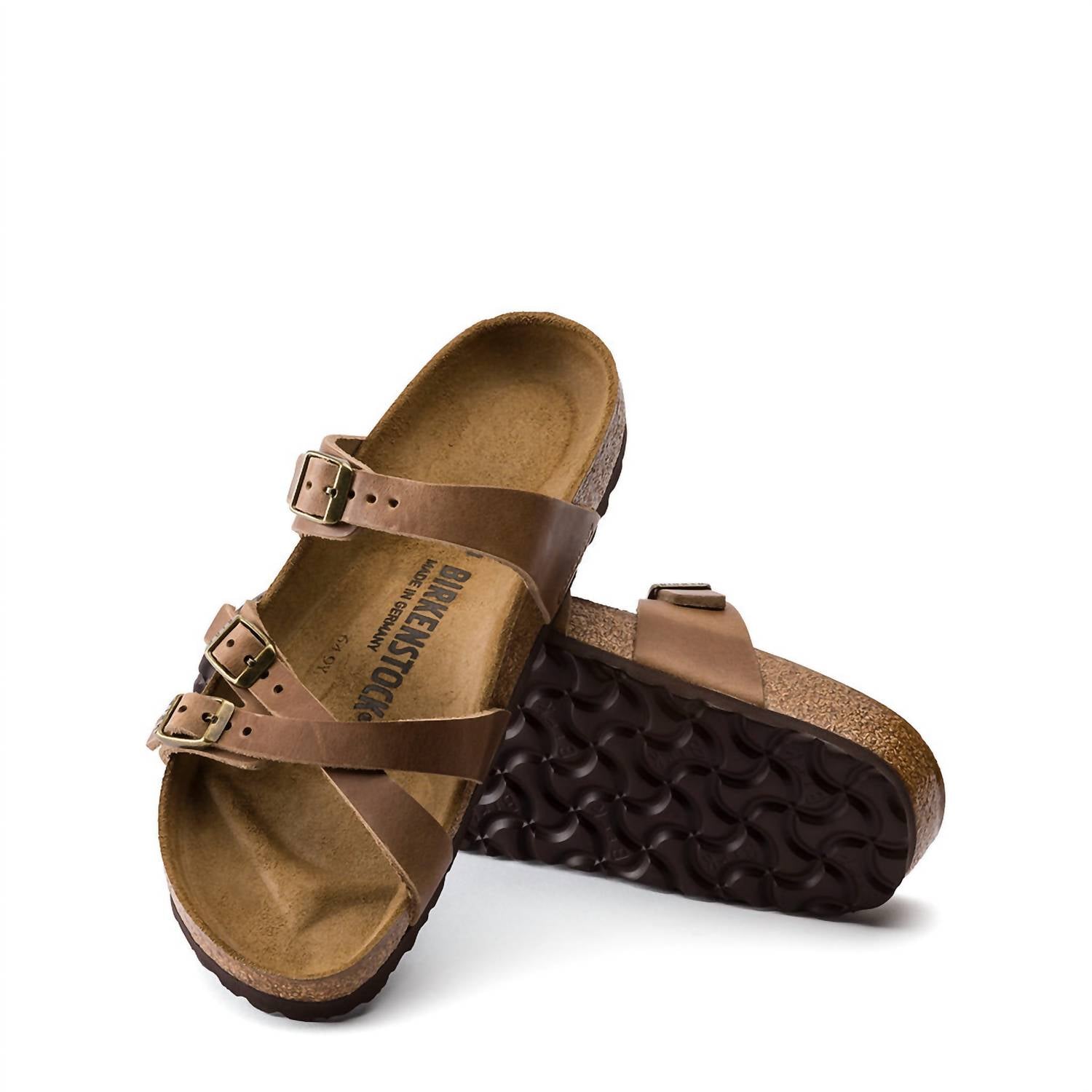 Birkenstock - Women's Franca Oiled Leather Sandals