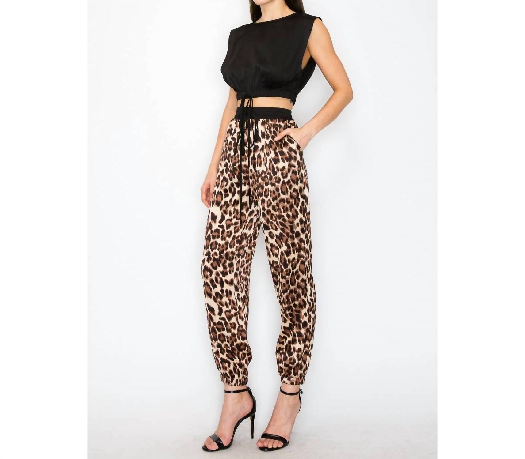 Ina Fashion - Hear Me Roar Joggers