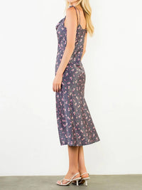 Thml - Tie Shoulder Flower Dress