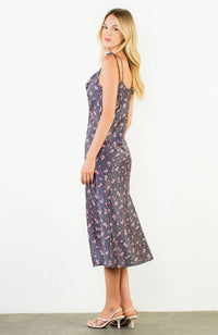 Thml - Tie Shoulder Flower Dress